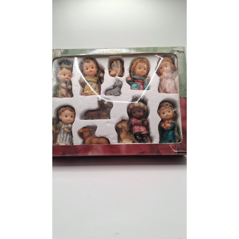 Holiday Time Nativity Set 11-Piece Christmas